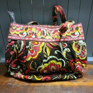 Vera Bradley Purse Beautiful Fall Colors w Pockets in Front and Inside